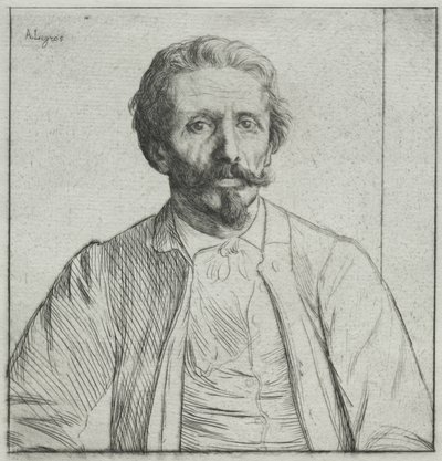 Auguste Delâtre by Alphonse Legros