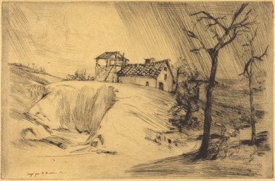 Brick-works by Alphonse Legros