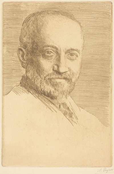 C.J. Knowles, 2nd Plate by Alphonse Legros