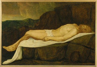 Dead Christ by Alphonse Legros