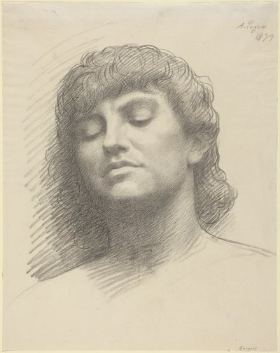 Head by Alphonse Legros