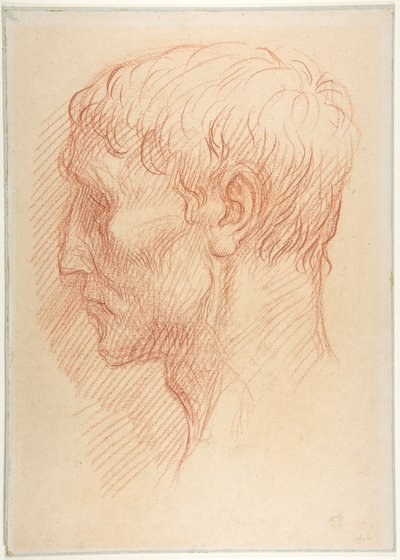 Head of a Quarryman by Alphonse Legros