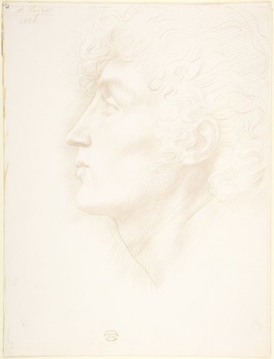Head of an Irish Girl by Alphonse Legros