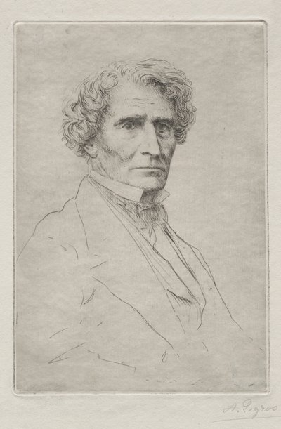 Hector Berlioz by Alphonse Legros