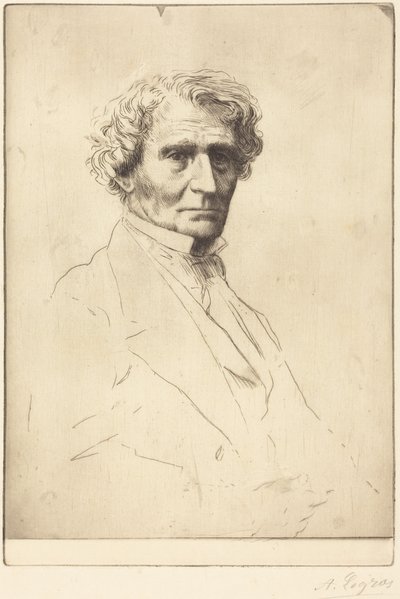 Hector Berlioz by Alphonse Legros