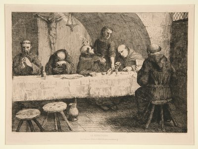 The Refectory by Alphonse Legros