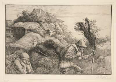The Return from the Woods by Alphonse Legros