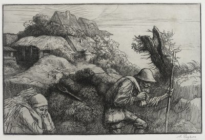 The Return from the Woods by Alphonse Legros