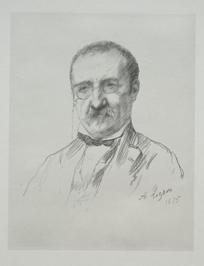 Mr. Champfleury by Alphonse Legros