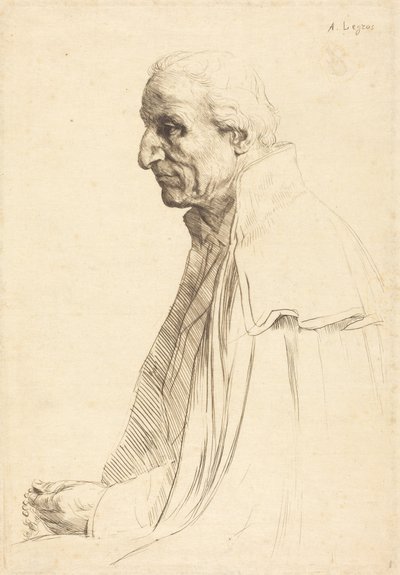 Old Spaniard by Alphonse Legros