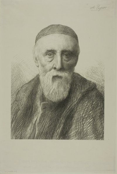 Portrait of G. F. Watts, R. A., second plate by Alphonse Legros