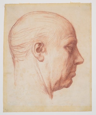 Profile of a Man by Alphonse Legros