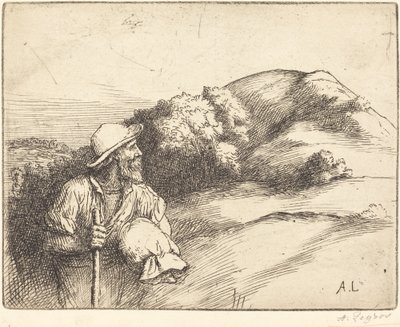 Return from the Fields by Alphonse Legros