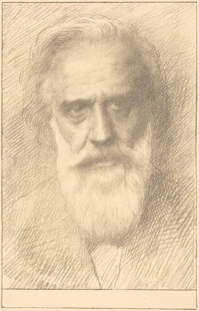 Self-Portrait by Alphonse Legros