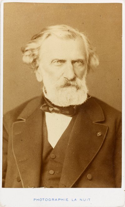 Portrait of the Composer Ambroise Thomas by Alphonse Liebert