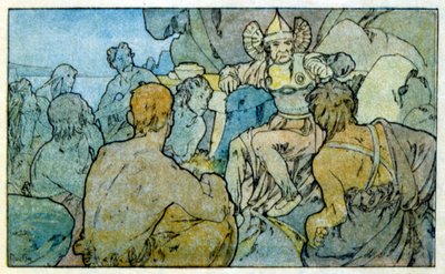 Illustration by Alphonse Mucha from 