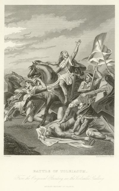 Battle of Tolbiacum by Alphonse Marie de Neuville