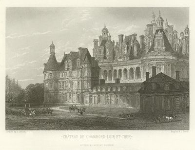 Chateau de Chambord, Loir-et-Cher by Alphonse Marie de Neuville