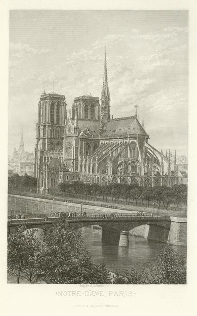Notre-Dame, Paris by Alphonse Marie de Neuville