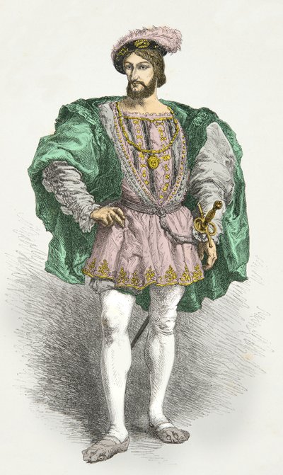 Portrait of Francis I by Alphonse Marie de Neuville