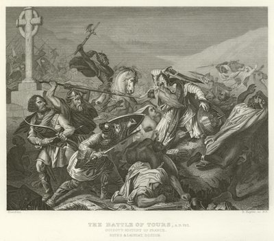The Battle of Tours, AD 732 by Alphonse Marie de Neuville