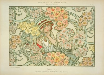 Byzantine by Alphonse Mucha