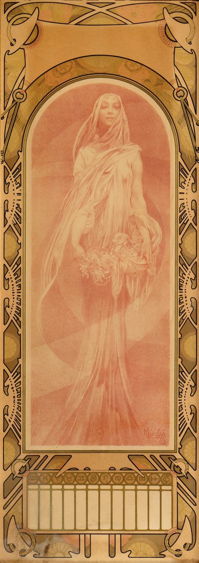 Invocation by Alphonse Mucha