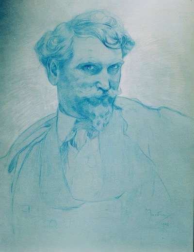 Self-Portrait by Alphonse Mucha