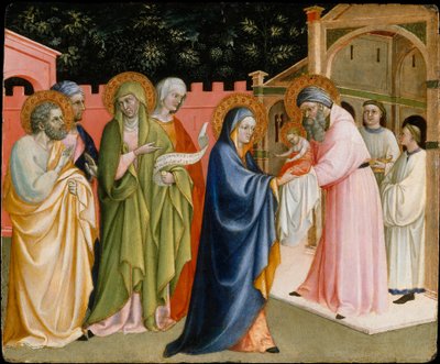 The Presentation in the Temple by Alvaro Pirez