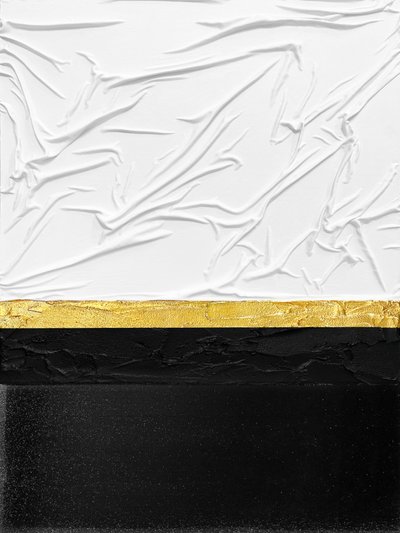 Elegant Gold Black White by Alyson Storms