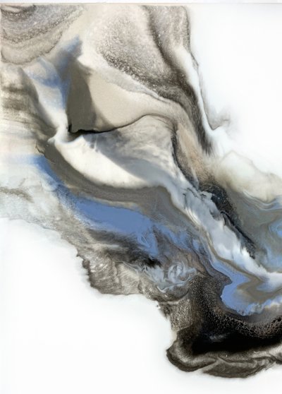 Ethereal Ink Swirls by Alyson Storms