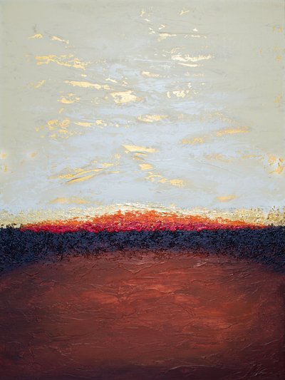 Golden Desert Horizon by Alyson Storms