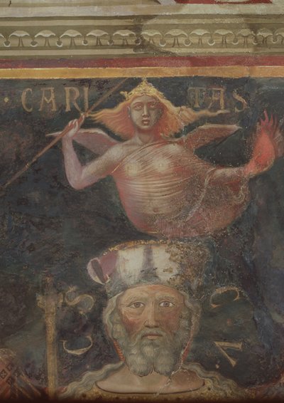 Allegory of Good Government (detail) by Ambrogio Lorenzetti