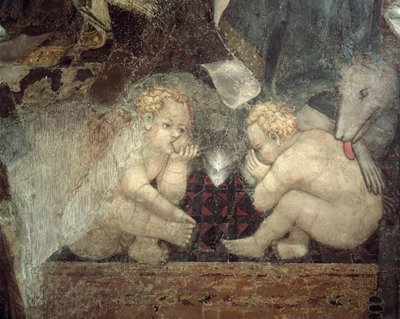 Allegory of Good Government (detail) by Ambrogio Lorenzetti