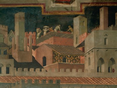 Building Activities by Ambrogio Lorenzetti