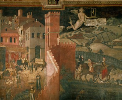 The Blessings of Good Government by Ambrogio Lorenzetti