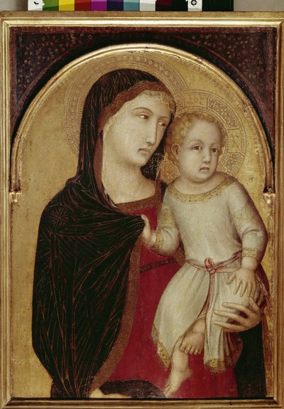 Virgin and Child by Ambrogio Lorenzetti