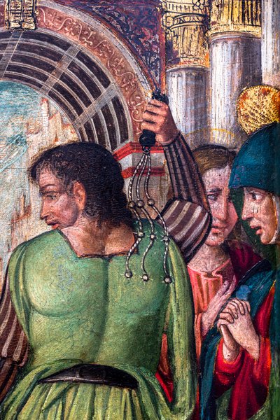 The Flagellation of Christ by Ambrogio da Fossano (c.1460-1523) (circle of)