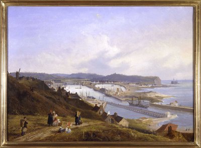 The Port of Boulogne by Louis Garneray, circa 1820 by Ambroise Louis Garneray