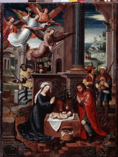 The Nativity by Ambrosius Benson