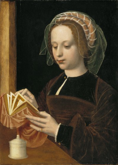 Mary Magdalene Reading by Ambrosius Benson