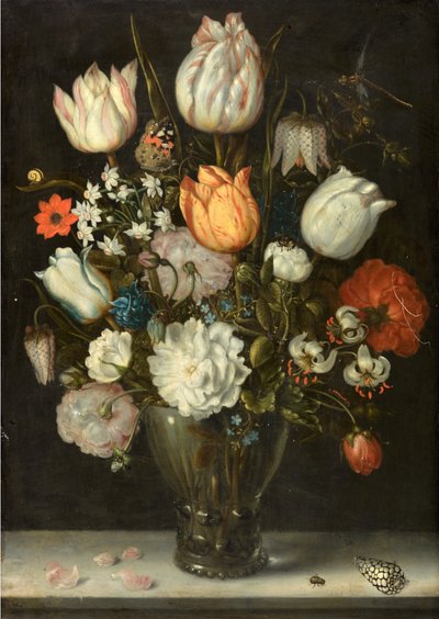 Flowers, c.1608 by Ambrosius the Elder Bosschaert