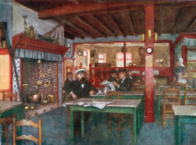 Interior of a Flemish Inn, La Panne by Amedee (after) Forestier