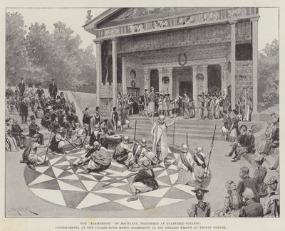 The Agamemnon of Aeschylus, Performed at Bradfield College by Amedee (after) Forestier