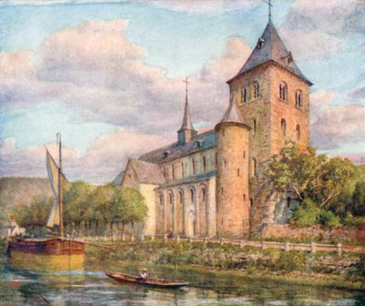 The Romanesque Church, Hastiere by Amedee (after) Forestier