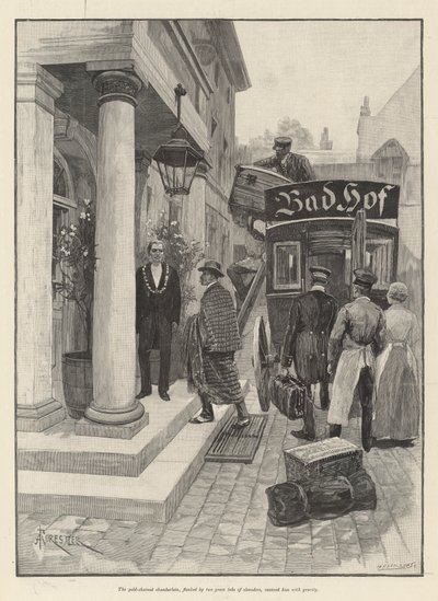 A Ward of the Golden Gate, by Bret Harte by Amedee Forestier