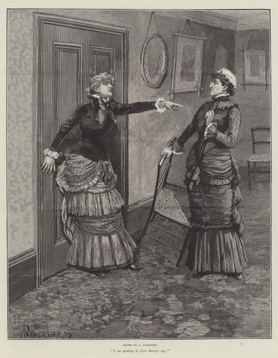 Blind Love, by Wilkie Collins by Amedee Forestier