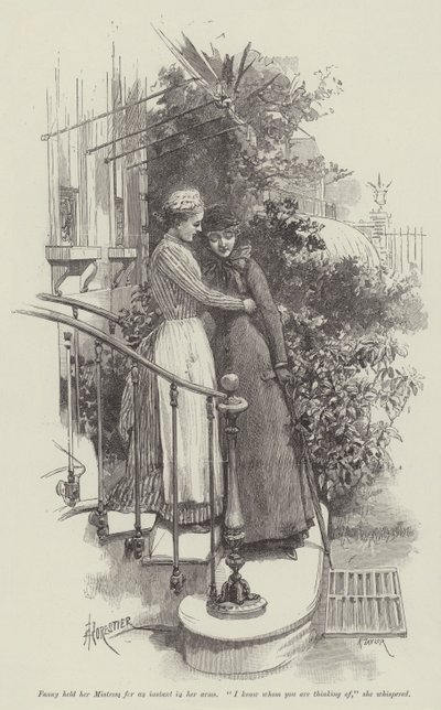 Blind Love, by Wilkie Collins by Amedee Forestier