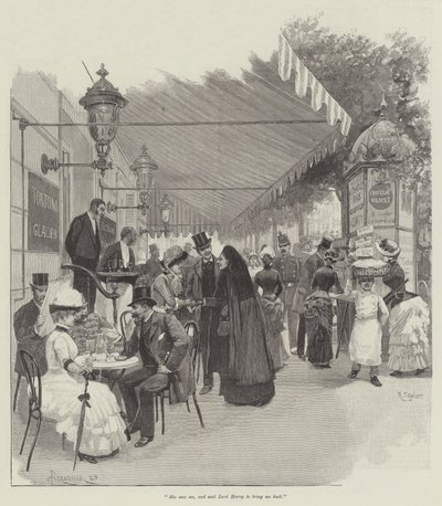 Blind Love, by Wilkie Collins by Amedee Forestier
