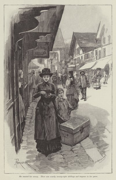 Blind Love, by Wilkie Collins by Amedee Forestier